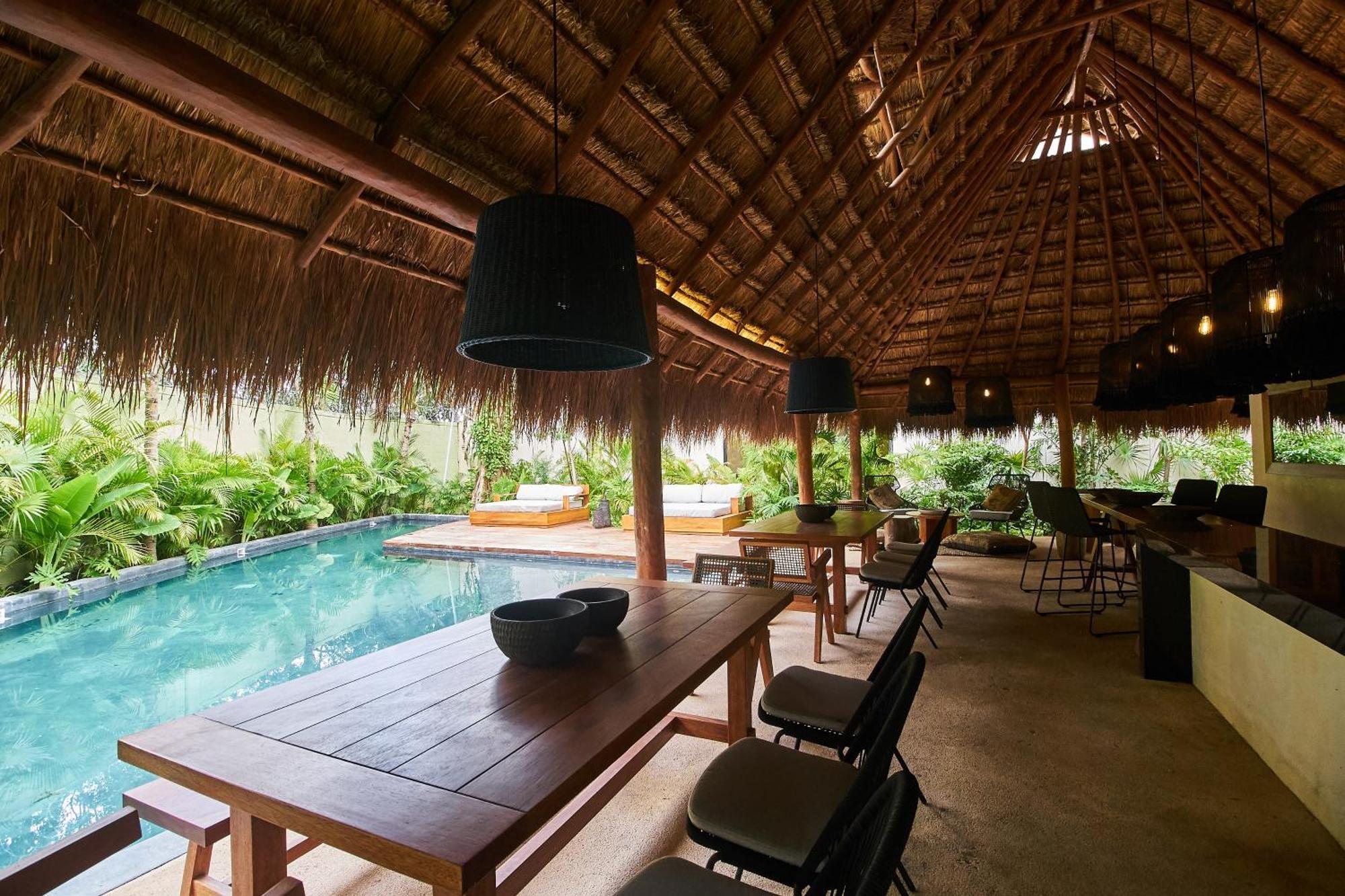 Dhalia - Private Roof With Pool & Beach Club Access Tulum Exterior photo