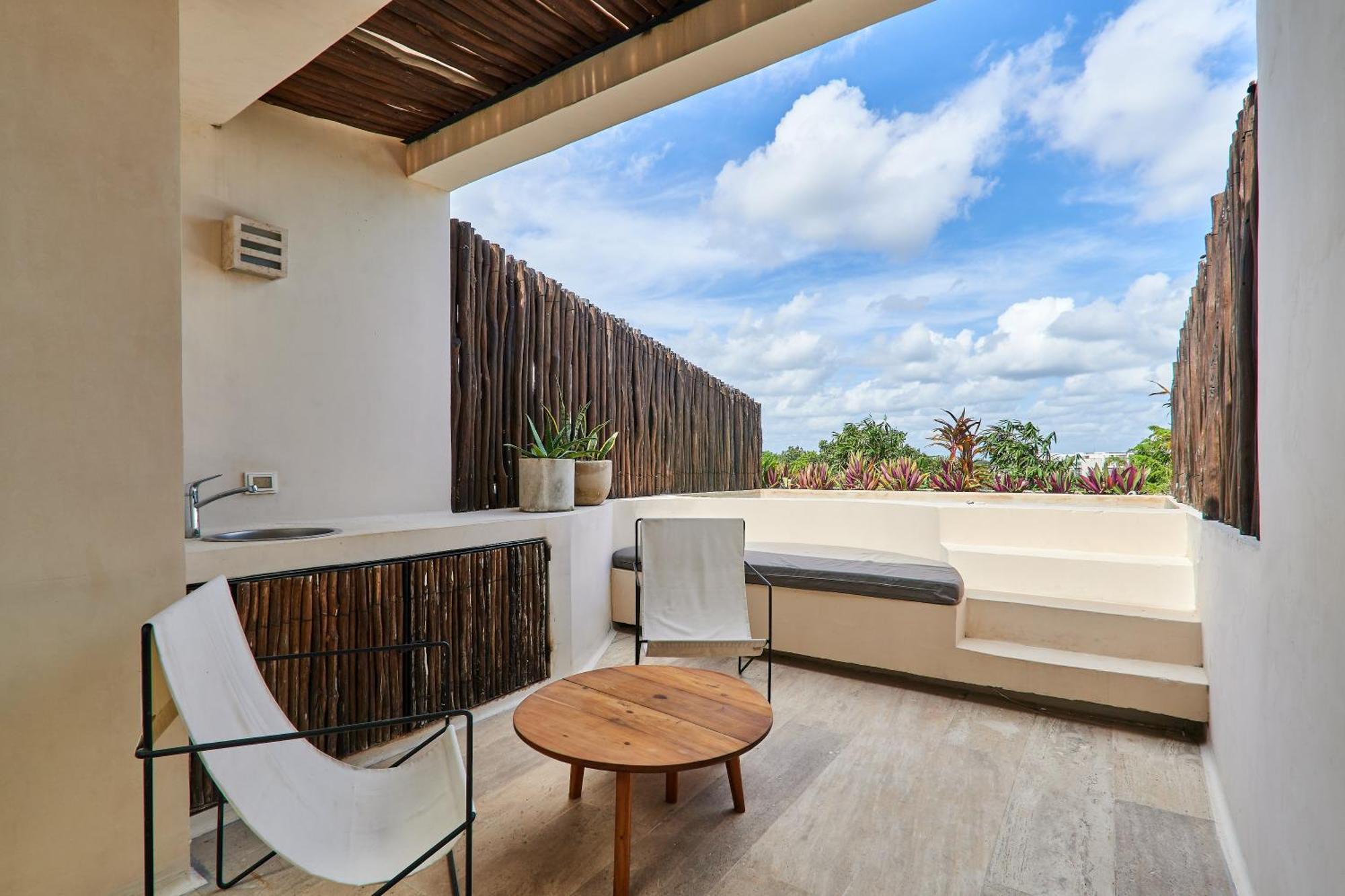 Dhalia - Private Roof With Pool & Beach Club Access Tulum Exterior photo